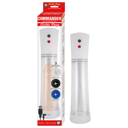 NASSTOYS - COMMANDER ELECTRIC PUMP CLEAR