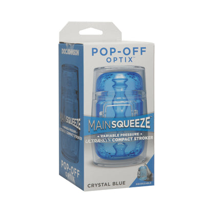 DOC JOHNSON - MAIN SQUEEZE POP-OFF OPTIX BLUE
