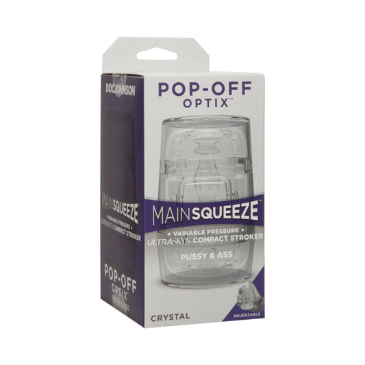 MAIN SQUEEZE POP-OFF OPTIX PUSSY&ASS CRYSTAL