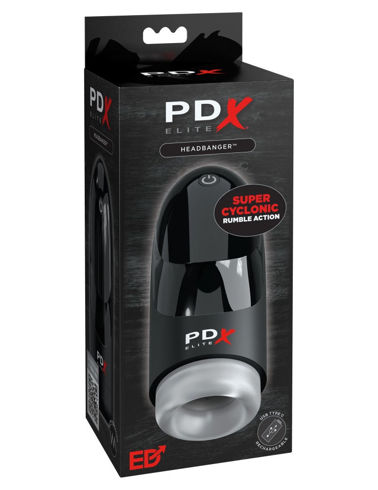 PIPEDREAM - PDX ELITE - HYDROGASM FROSTED/BLACK