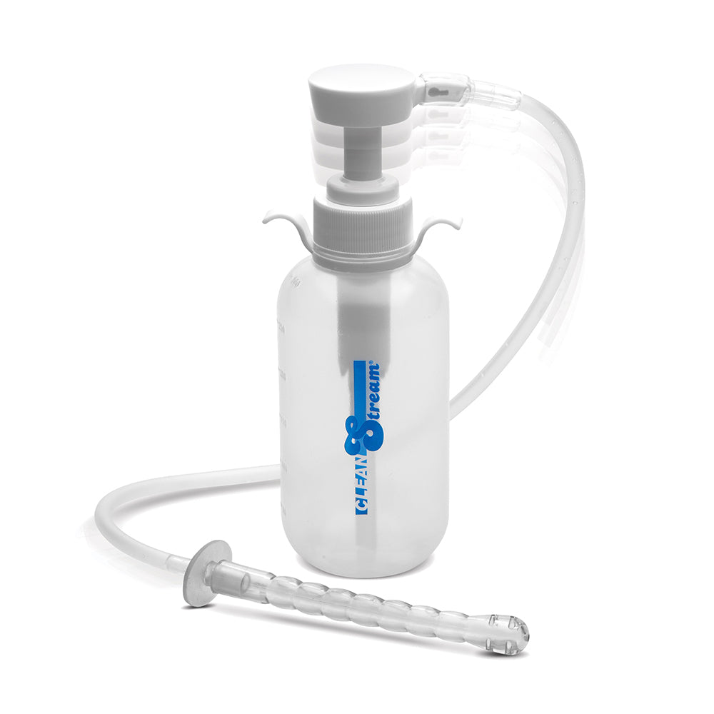 CLEANSTREAM PUMP ACTION ENEMA BOTTLE WITH NOZZLE