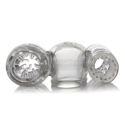 XR BRANDS - WAND ESSENTIALS TWIN TURBO STROKERS ATTACHMENT