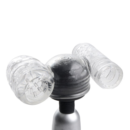 XR BRANDS - WAND ESSENTIALS TWIN TURBO STROKERS ATTACHMENT