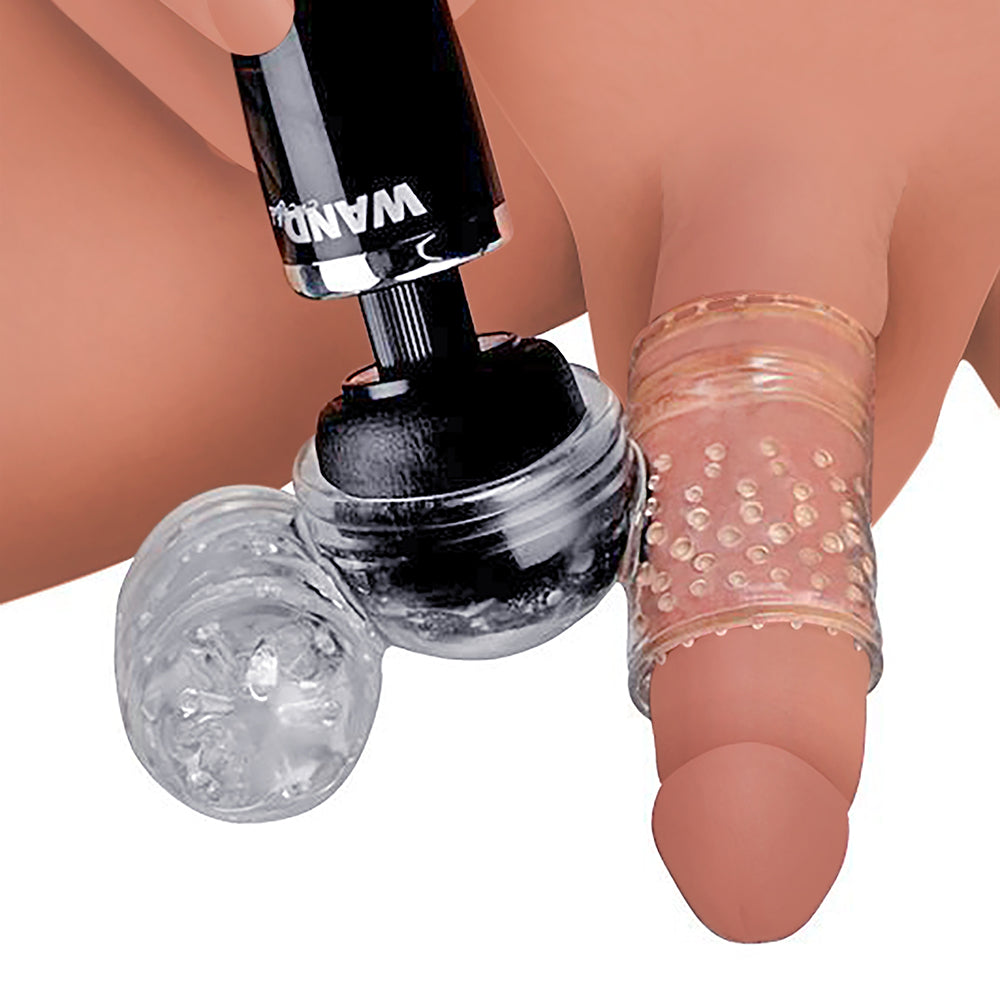 XR BRANDS - WAND ESSENTIALS TWIN TURBO STROKERS ATTACHMENT