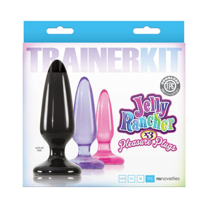 NS NOVELTIES - JELLY RANCHER PLEASURE PLUGS TRAINER KIT ASSORTED