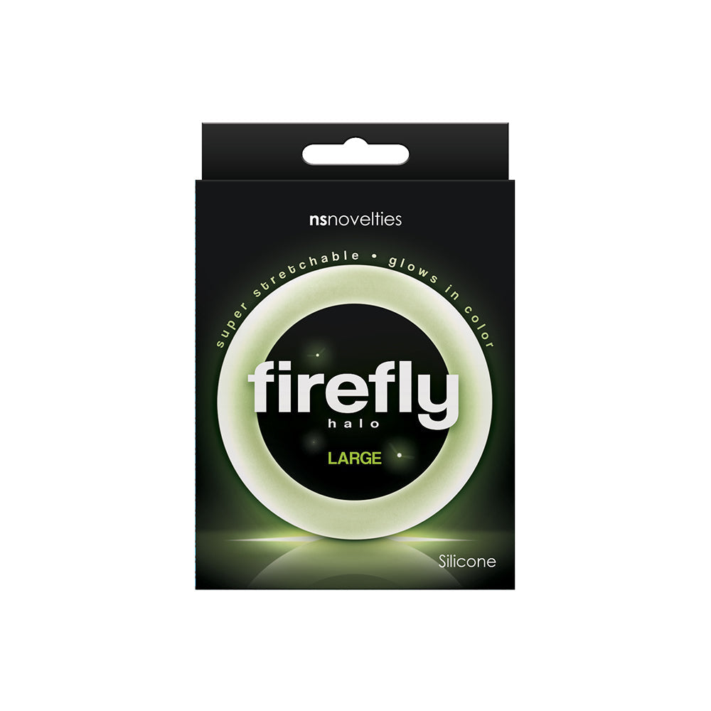 NS NOVELTIES - FIREFLY HALO COCK RING LARGE CLEAR