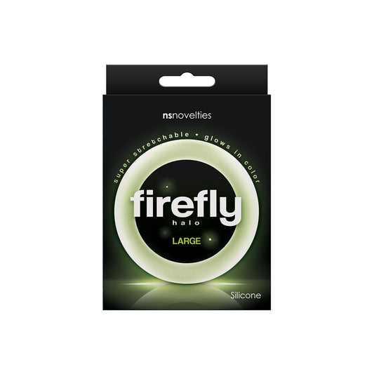 NS NOVELTIES - FIREFLY HALO COCK RING LARGE CLEAR