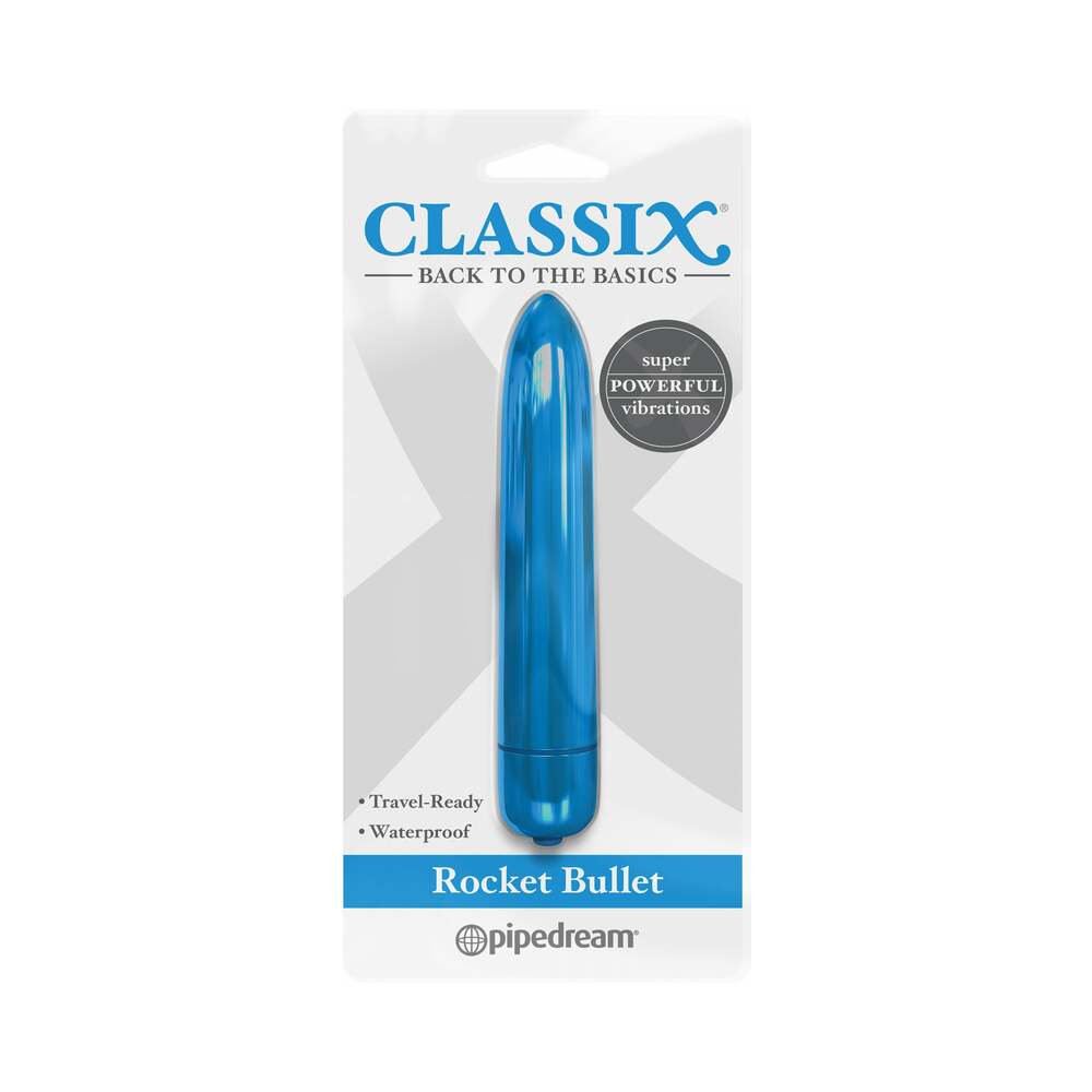 CLASSIX ROCKET BULLET VIBRATOR BLUE