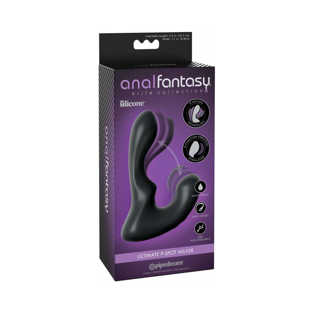 ANAL FANTASY ELITE COLLECTION ULTIMATE P-SPOT MILKER BLACK