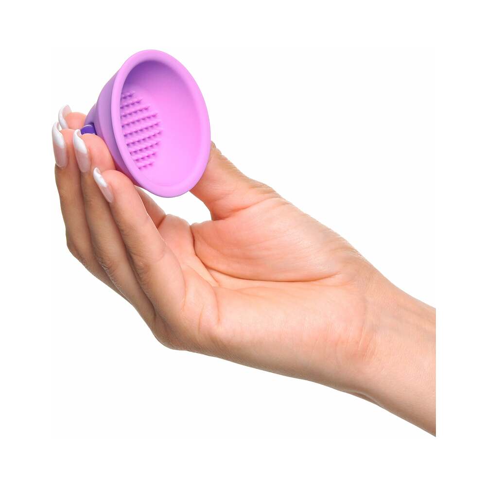 PIPEDREAM - FANTASY FOR HER SILICONE VIBRATING NIPPLE SUCK-HERS PURPLE