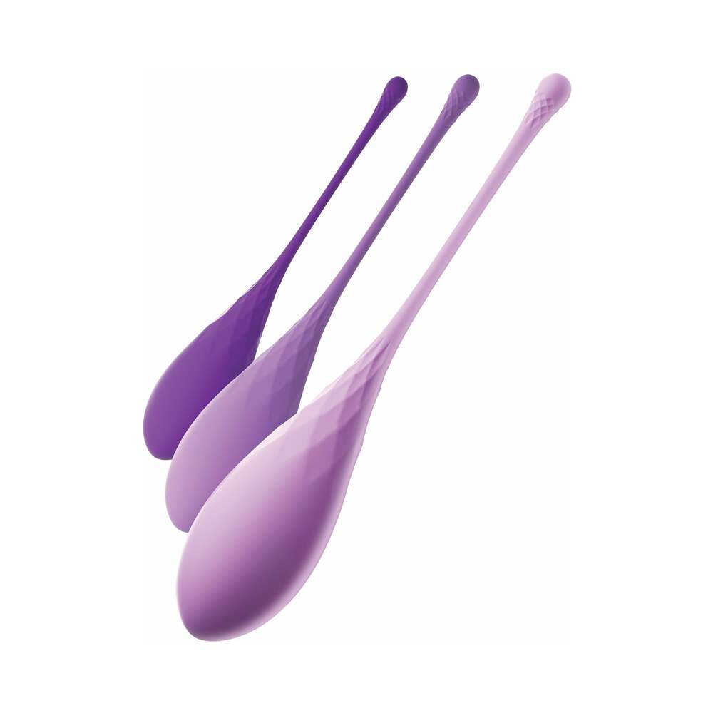 PIPEDREAM - FANTASY FOR HER 3-PIECE SILICONE KEGEL TRAIN-HER SET
