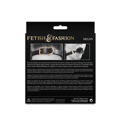 NS TOYS - FETISH & FASHION - MEGAN - BLACK - ALTERNATE PACKAGE