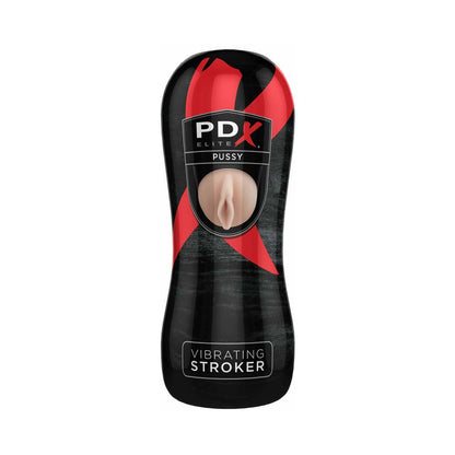 PDX ELITE - VIBRATING PUSSY STROKER