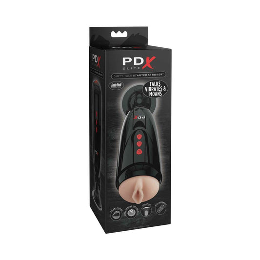 PDX ELITE - DIRTY TALK STARTER STROKER