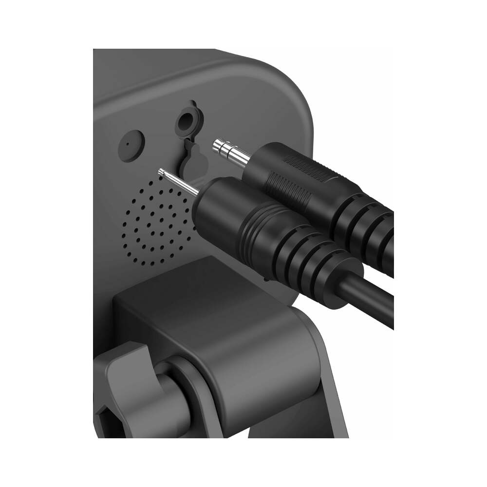 PDX ELITE TALK-BACK RECHARGEABLE VIBRATING SUPER STROKER WITH HANDS-FREE SUCTION CUP BEIGE/BLACK