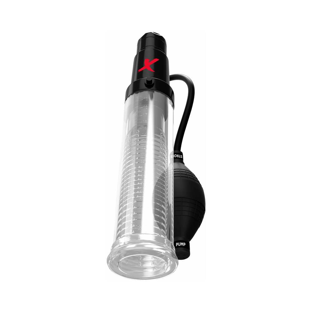 PDX ELITE - MASTURBADOR VIBRATORIO CON BOMBA DE SUCCIÓN