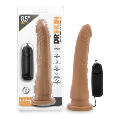 BLUSH - DR. SKIN 8.5 IN. VIBRATING REALISTIC COCK WITH