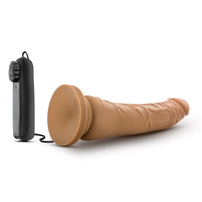 BLUSH - DR. SKIN 8.5 IN. VIBRATING REALISTIC COCK WITH