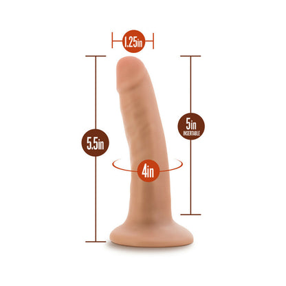 DR. SKIN REALISTIC 5.5 IN. DILDO BEIGE