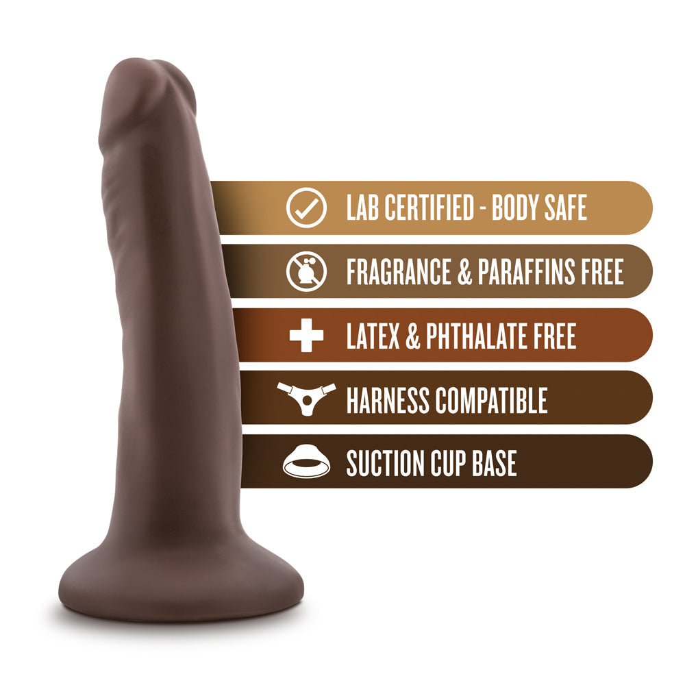 BLUSH - DR. SKIN REALISTIC 5.5 IN. DILDO