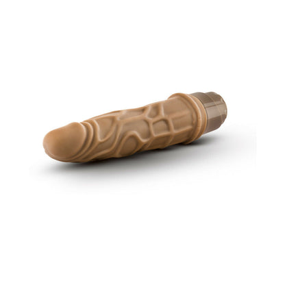 DR. SKIN VIBE 3 REALISTIC 7.25 IN. VIBRATING DILDO TAN