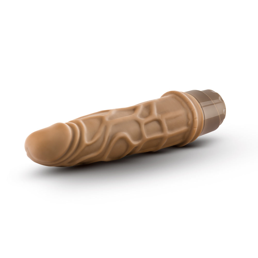 BLUSH - DR. SKIN COCK VIBE 3 REALISTIC 7.25 IN. VIBRATING DILDO
