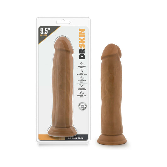 DR. SKIN REALISTIC 9.5 IN. DILDO TAN