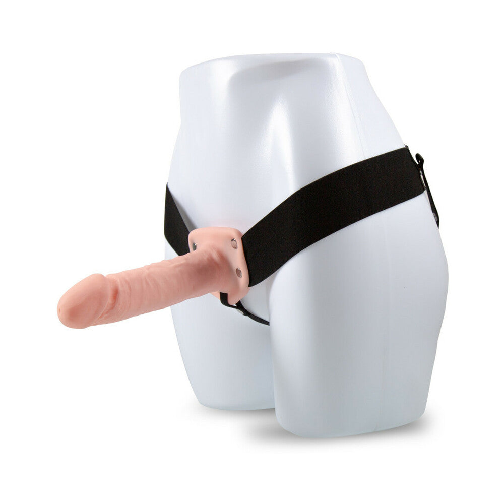 BLUSH - DR. SKIN 7 IN. HOLLOW STRAP ON