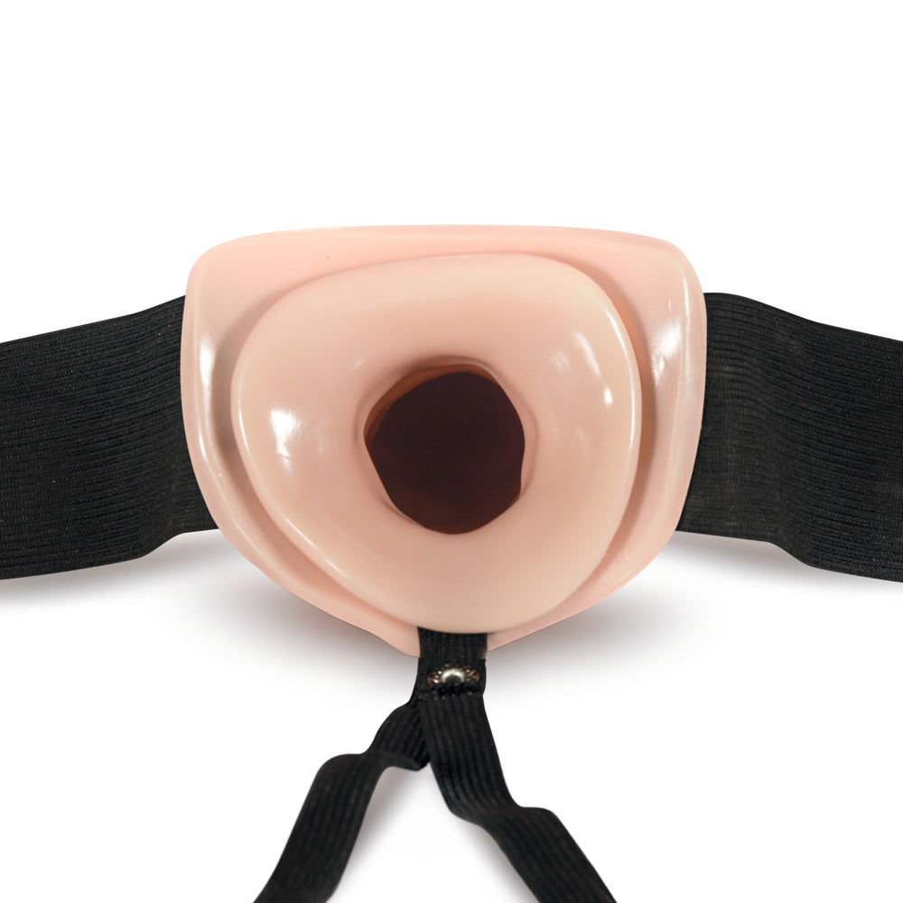 BLUSH - DR. SKIN 7 IN. HOLLOW STRAP ON