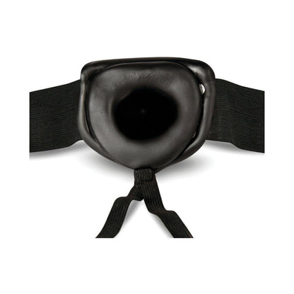 DR. SKIN 6 IN. HOLLOW STRAP ON BLACK