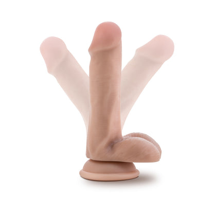 COVERBOY RANGER ROB REALISTIC 6 IN. DILDO WITH BALLS BEIGE