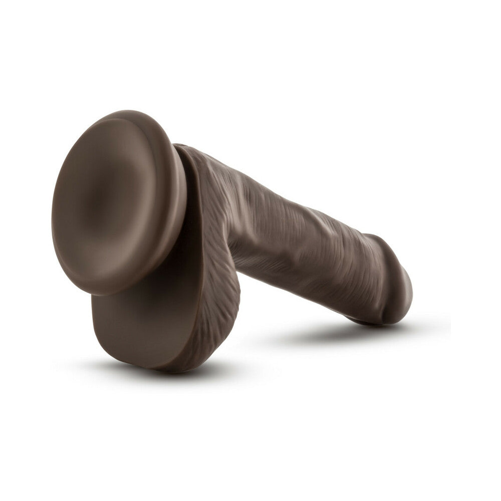 BLUSH - LOVERBOY TOP GUN TOMMY REALISTIC 6 IN. DILDO WITH BALLS BROWN