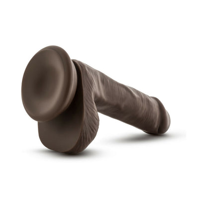 BLUSH - LOVERBOY TOP GUN TOMMY REALISTIC 6 IN. DILDO WITH BALLS BROWN