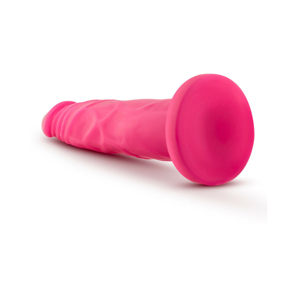 BLUSH - NEO 7.5 IN. DUAL DENSITY DILDO NEON