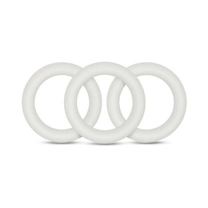PERFORMANCE VS2 PURE PREMIUM SILICONE COCKRINGS 3-PACK SMALL WHITE