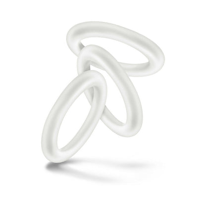 BLUSH - PERFORMANCE VS2 PURE PREMIUM SILICONE COCKRINGS 3 PACK SMALL
