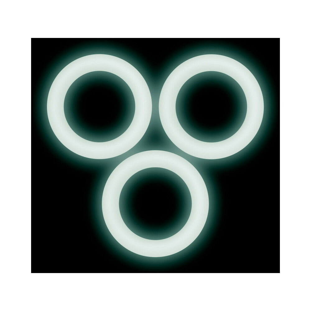 PERFORMANCE VS2 PURE PREMIUM SILICONE COCKRINGS 3-PACK SMALL WHITE