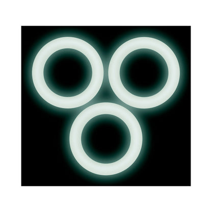 PERFORMANCE VS2 PURE PREMIUM SILICONE COCKRINGS 3-PACK SMALL WHITE