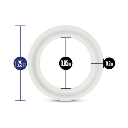 BLUSH - PERFORMANCE VS2 PURE PREMIUM SILICONE COCKRINGS 3 PACK SMALL