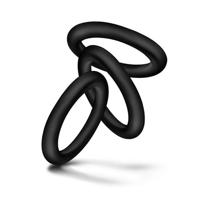 BLUSH - PERFORMANCE VS2 PURE PREMIUM SILICONE COCKRINGS 3 PACK SMALL