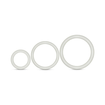 BLUSH - PERFORMANCE VS4 PURE PREMIUM SILICONE COCKRINGS 3 PACK SET