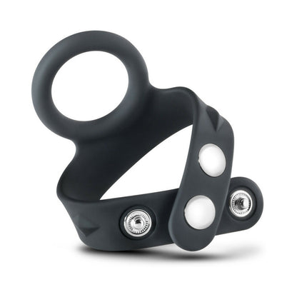 BLUSH - PERFORMANCE VS6 SILICONE COCK & BALL STRAP BLACK
