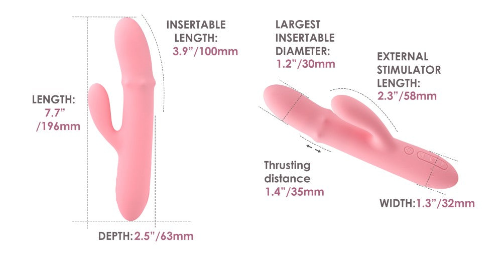 SVAKOM - MORA NEO PEACH PINK
