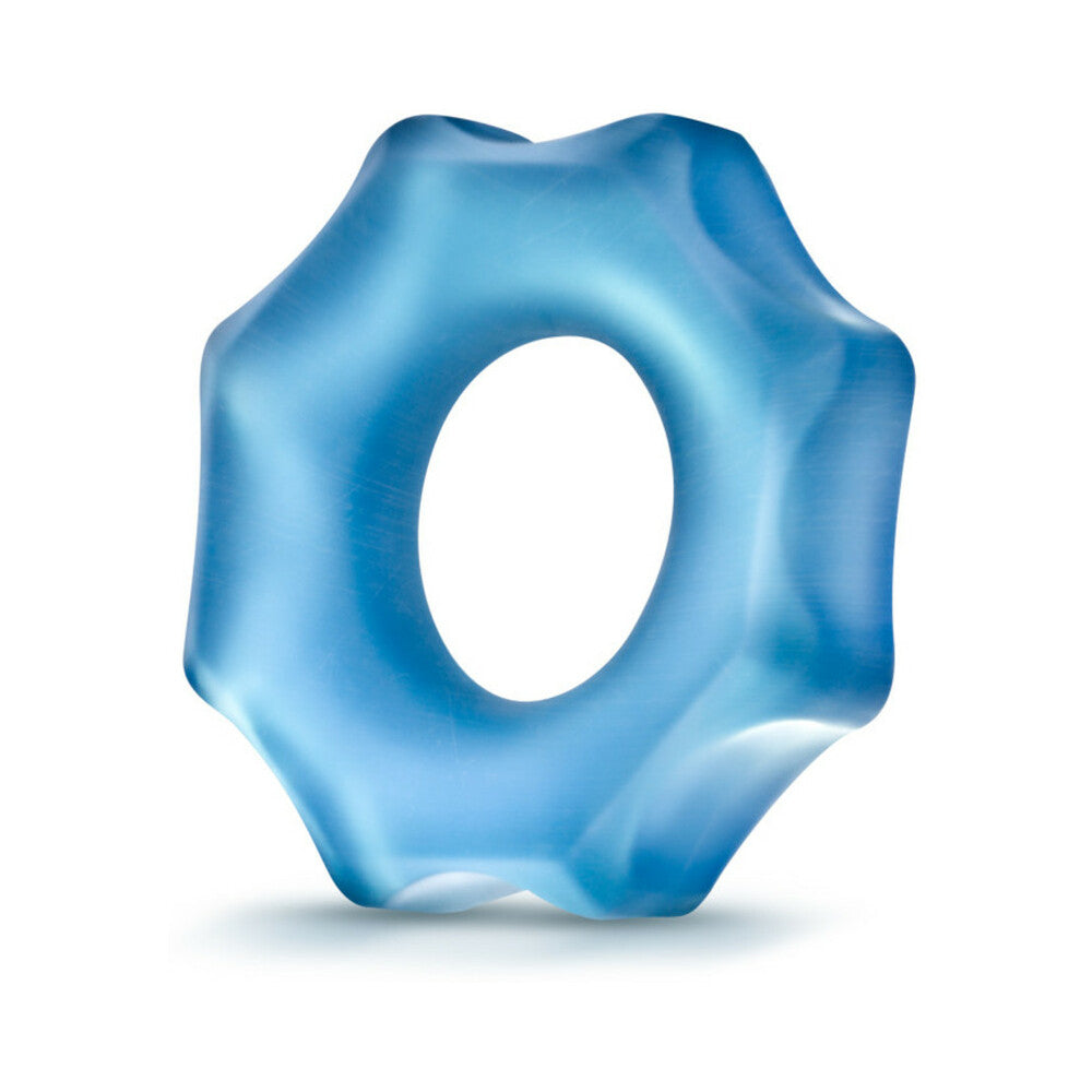 BLUSH - STAY HARD GLO NUTZ COCKRING 40-PIECE DISPLAY FISHBOWL BLUE