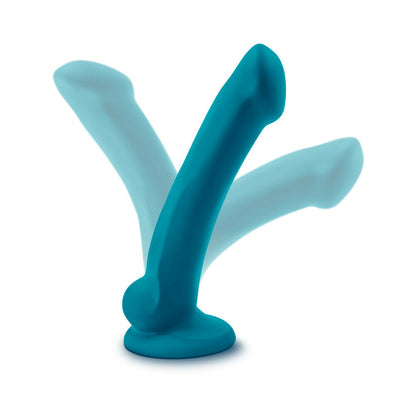 TEMPTASIA REINA 7 IN. SILICONE DILDO TEAL
