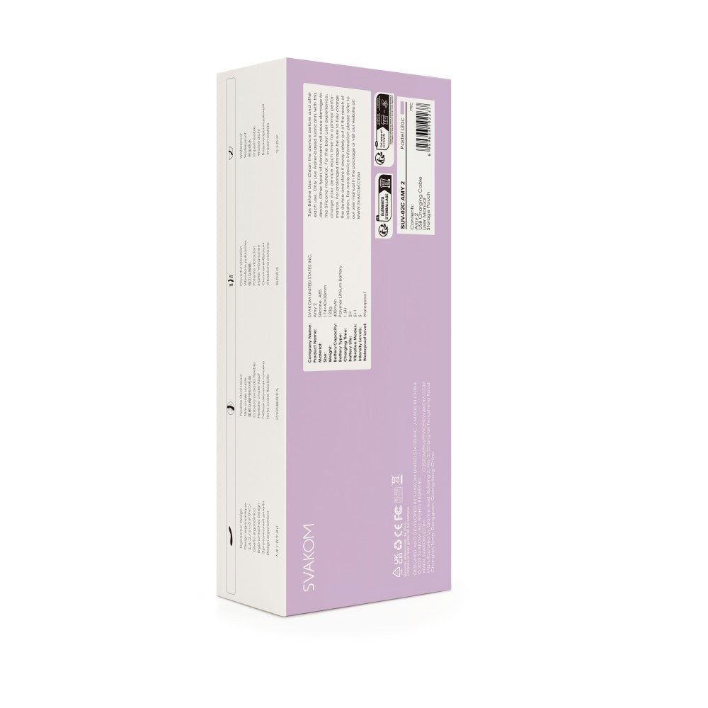 SVAKOM - AMY 2 PASTEL LILAC