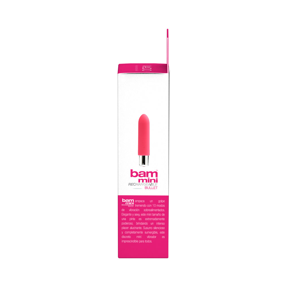 VEDO - BAM MINI RECHARGEABLE BULLET VIBE - FOXY PINK
