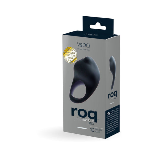 VEDO - ANILLO RECARGABLE ROQ - NEGRO