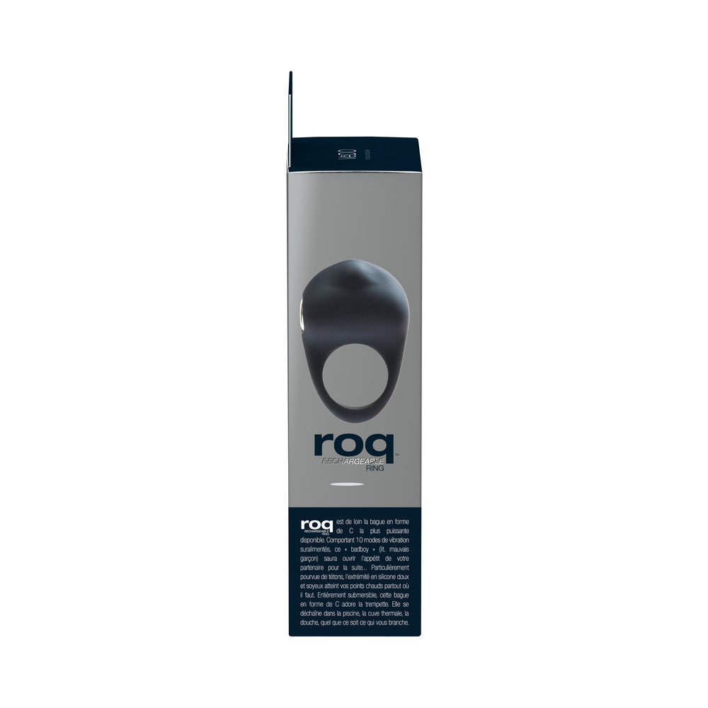 VEDO - ANILLO RECARGABLE ROQ - NEGRO
