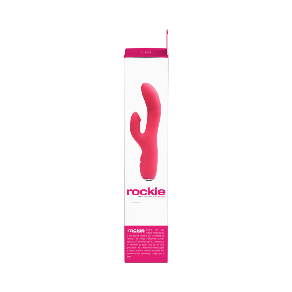 VEDO - ROCKIE RECHARGEABLE DUAL VIBE - FOXY PINK